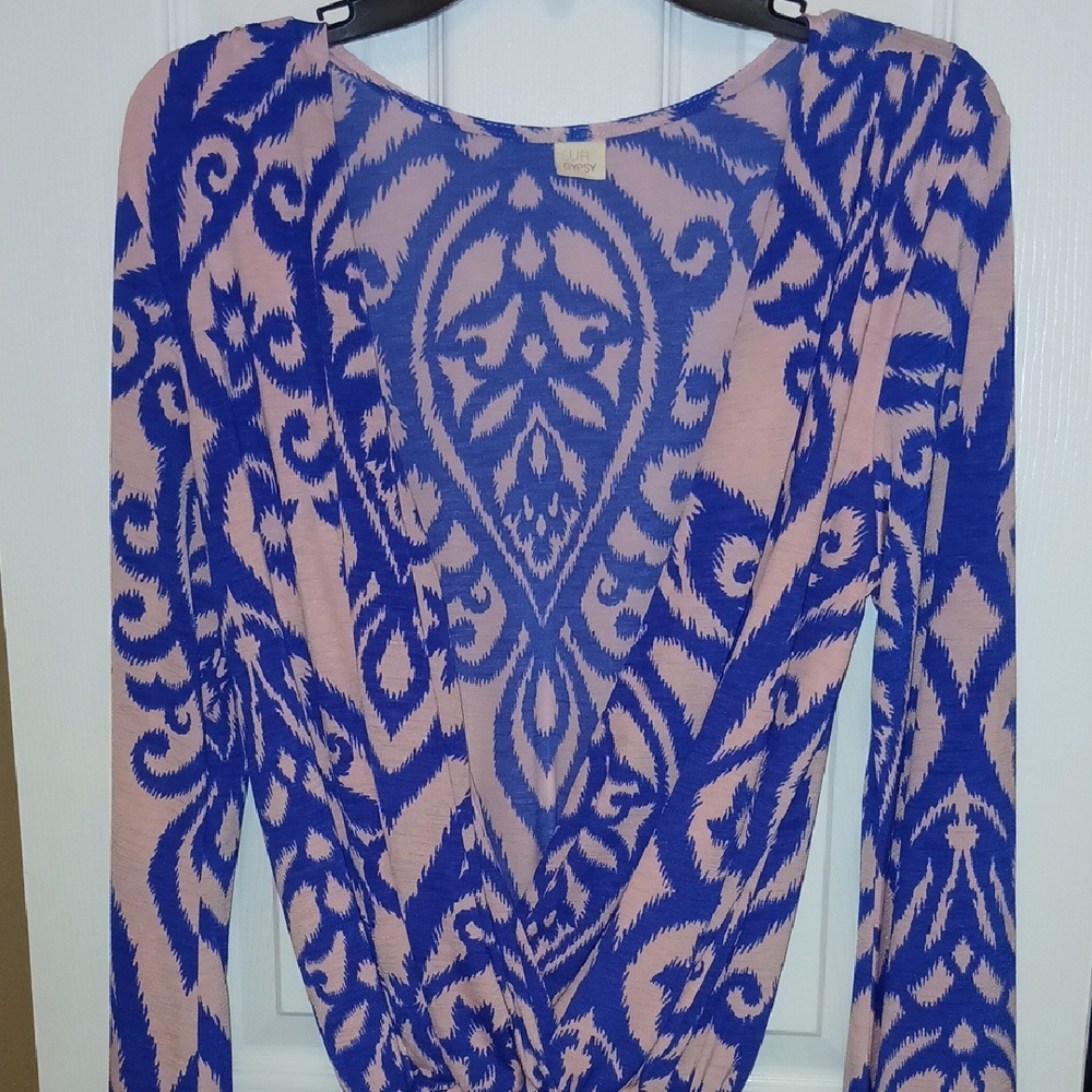 Surf Gypsy Blue and Pink Patterned Romper - Picture 5 of 5